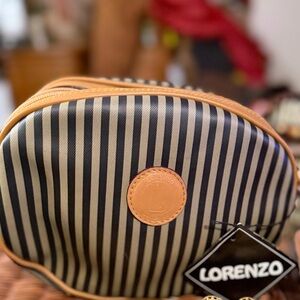 Vtg Nwt Genuine Leather Lorenzo Crossbody